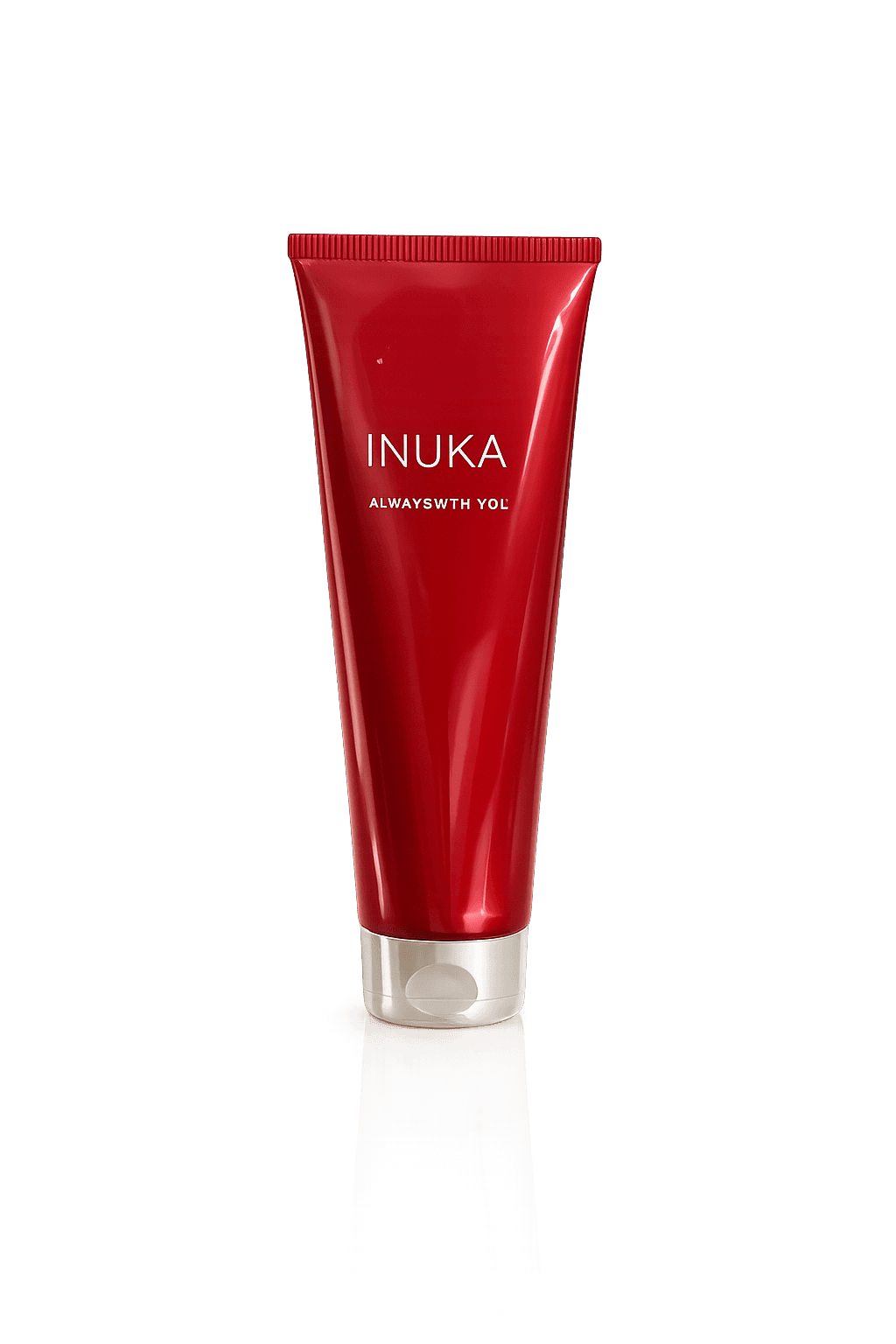 Inuka red body care product